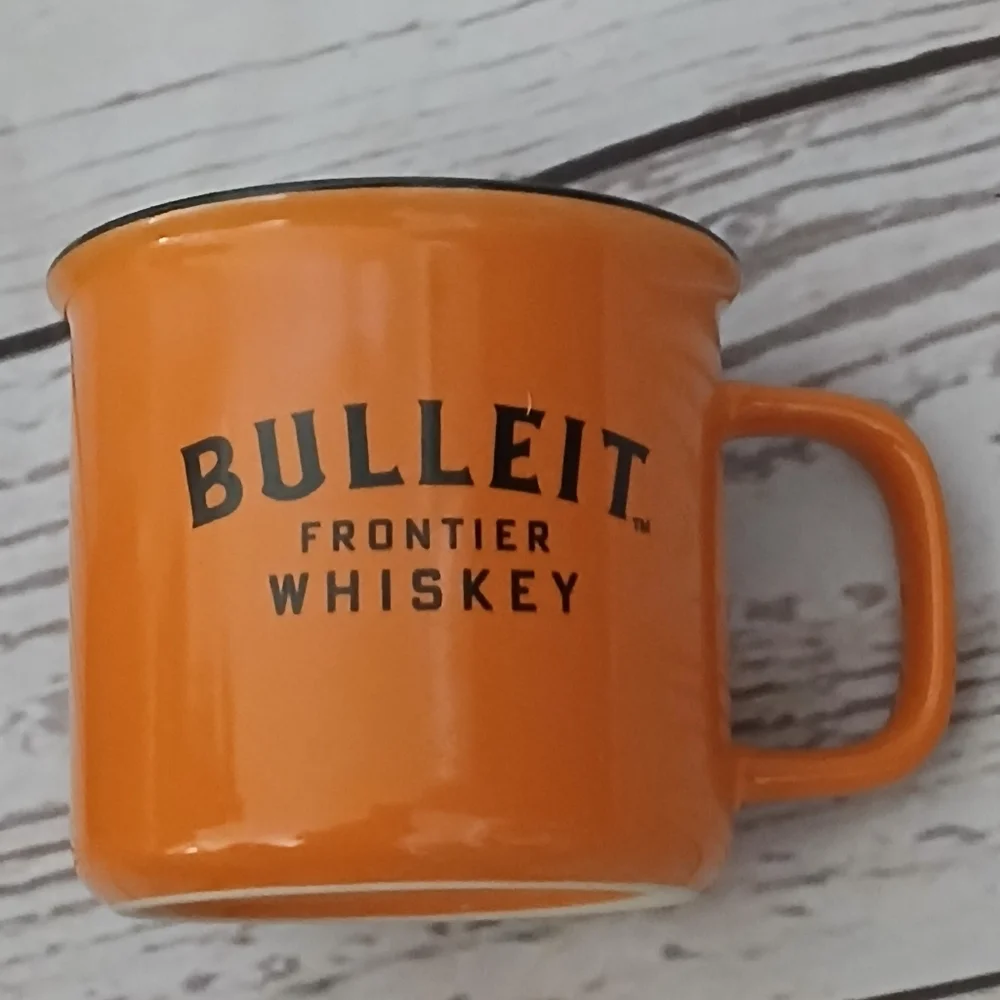 Bulleit Frontier Whiskey Mug Orange